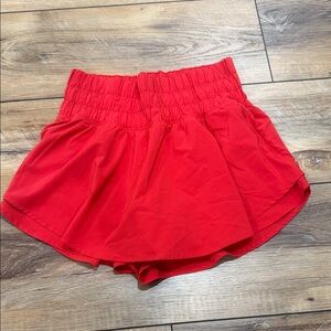 CRX yoga red skort